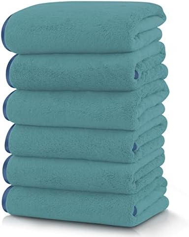 TENSTARS Silk Hemming Hand Towels by TENSTARS