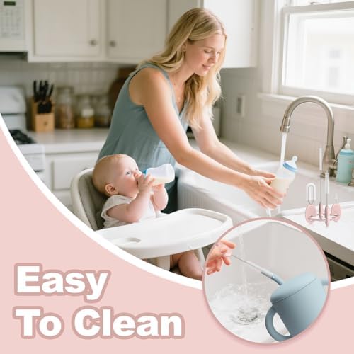 YOTIME 4in1 Standing Straw Cleaner Brush - Image 3