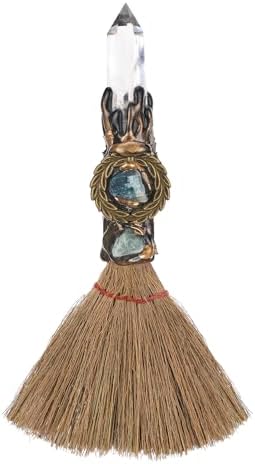 RENEMEGO Witch Crystal Altar Broom - Image 2