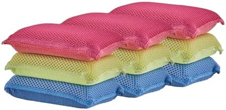 Microfiber Sponges for Dishes Kitchen Sponges Non-Scratch Sponge Dish Scrubber by Superio