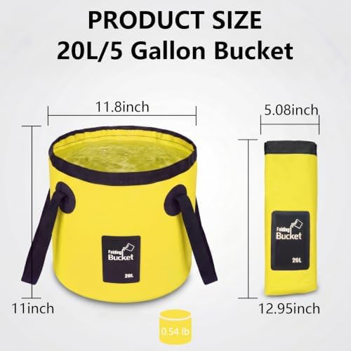 5 Gallon Collapsible Bucket - Image 2