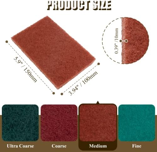 6 Pcs 4x6 Inch Medium Scuff Pads - Image 4
