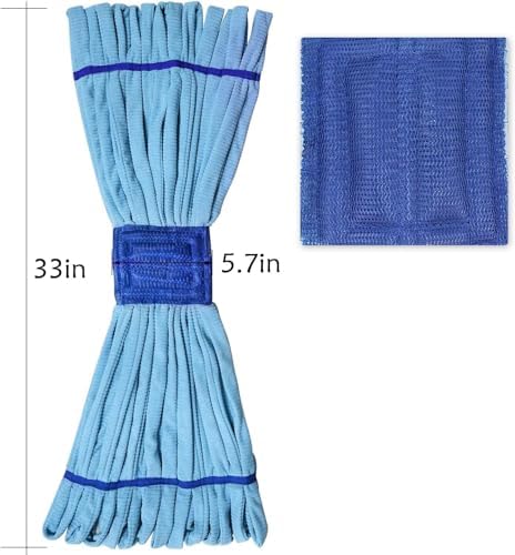 Tidy Monster Microfiber Mop Head Replacement, 16 oz Loop-End Mop Refill - Image 7