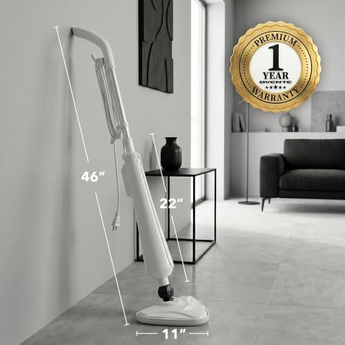 OVENTE Electric Steam Mop Cleaner, 350ml Water Tank - Image 6