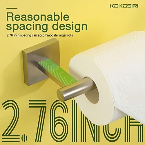 KOKOSIRI Toilet Paper Holder Tissue Paper Dispenser - Image 4
