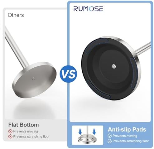 RUMOSE Toilet Paper Holder Stand - Image 4