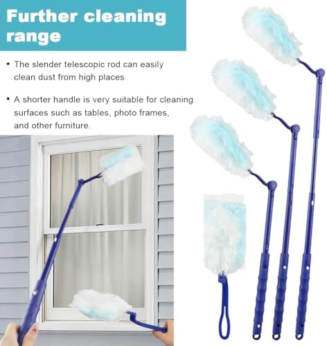 30 Count Duster Refills Microfiber Replacement Heads - Image 4