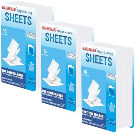 Magic Sponge Eraser Sheets by BAISENJIE