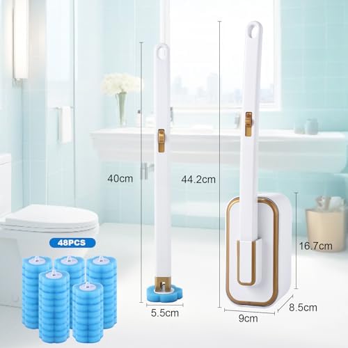 wlich Disposable Toilet Brush Set - Image 4