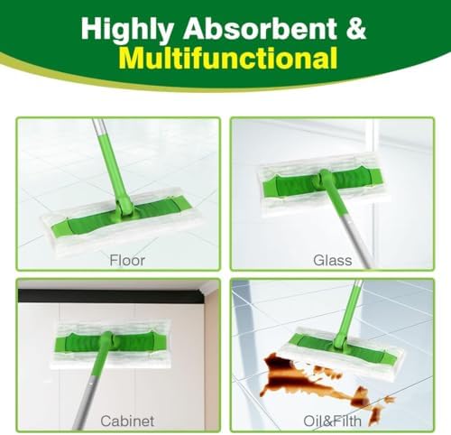 HOMEXCEL Dry Sweeping Cloths for Swiffer Sweeper 120 Count Disposable - Image 4