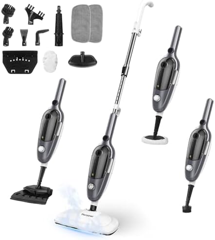 Mxnsewr Floor Buffers Cleaner 11-in-1 Handheld Detachable Steam mop by Mxnsewr