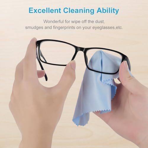 8 PCS Eyeglass Microfiber Cleaning Cloth - Image 3