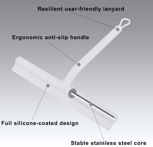 Squeegee for Shower Glass Doors, Resilient Loop - Image 2