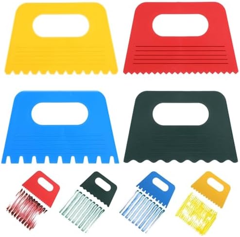 Plastic Paint Scraper Tool, Ymapinc Plastic Textured Art Tools, DIY Graffiti by Unknown