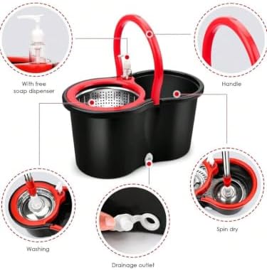 360° Spin Mop and Bucket Set - Image 4