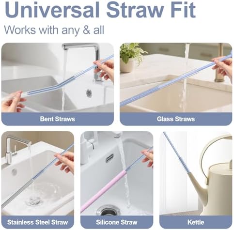 YOTIME Silicone Straw Cleaner Brush - Image 5