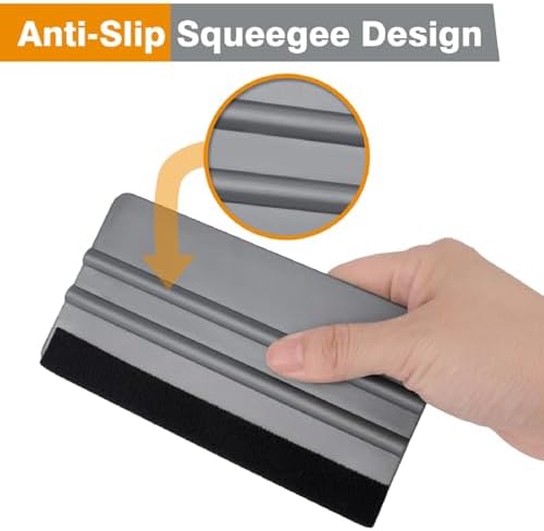 KESPEN Window Felt Squeegee, Vinyl Scraper - Image 3