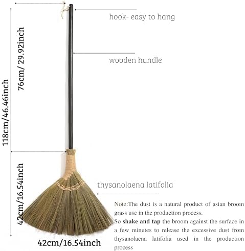 Vietnamese Broom 46.46inch Length - Image 2