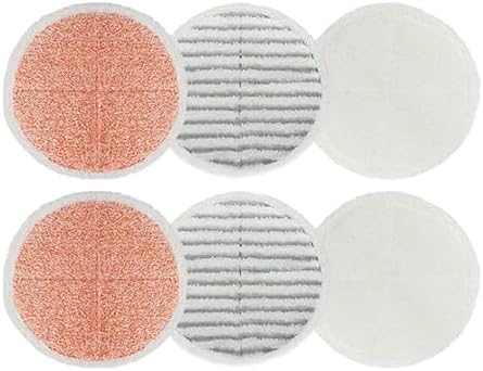 Replacement Pads for Bissell Spinwave Mop: 6 Pads for Bissell Spinwave by GreeSuit