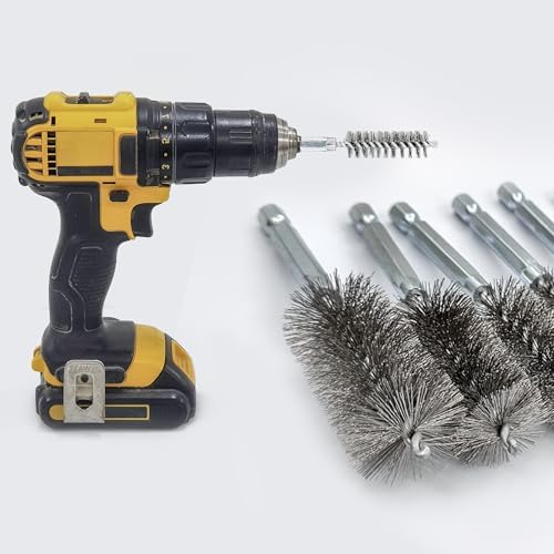 5Pcs 9/16" Stainless Steel Wire Bore Brush - Image 5