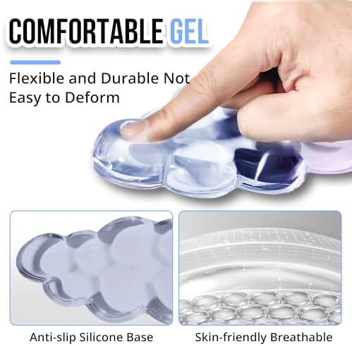 Cloud Wrist Rest Gel Set — Ergonomic Cloud Wrist Rest Keyboard and Mouse Pad - Image 3