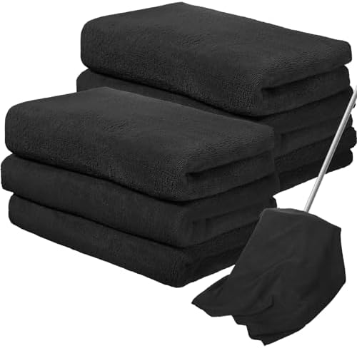 Newwiee 6 Pcs Extra Large Microfiber Cleaning Cloth by Newwiee