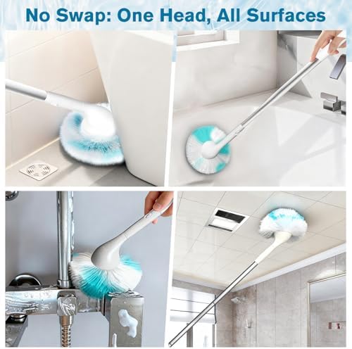 Non-Scratch Tub Tile Scrubber Brush - Image 5