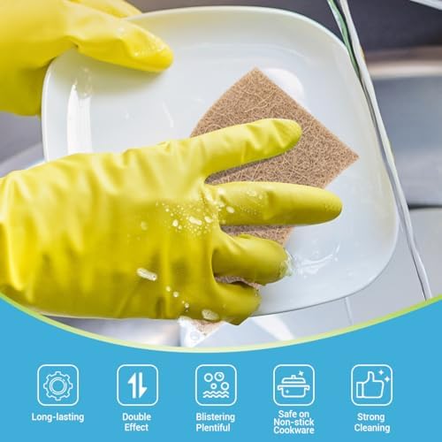 AIDEA Sponges Kitchen, Non Scratch Dish Sponges - Image 5