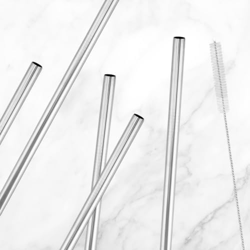 6PCS Metal Straw Replacement for Owala Water Bottle 24 oz 32 oz Accessories - Image 3