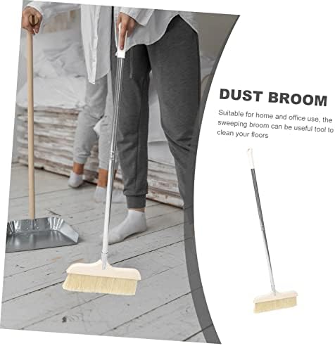 FRCOLOR Telescopic Broom with Detachable Handle Lightweight Indoor Dust - Image 3