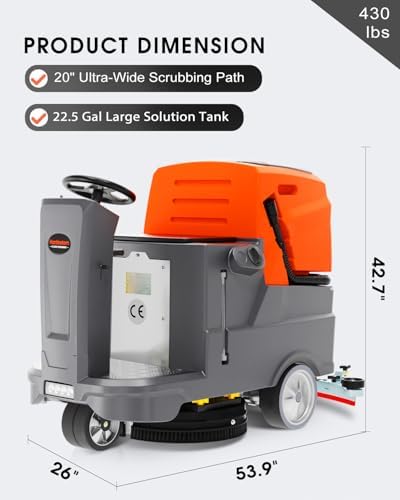 HANTINSTOM Ride-on Commercial Floor Scrubber - Image 2