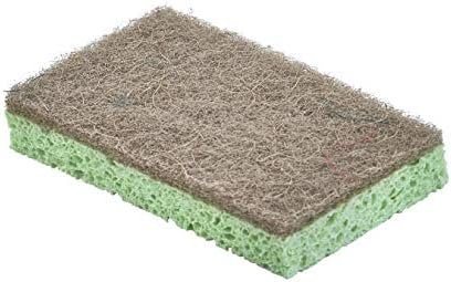 Superio Non-Scratch Cellulose Sponge Scrub Heavy Duty Kitchen Sponges Scrubbers by Superio
