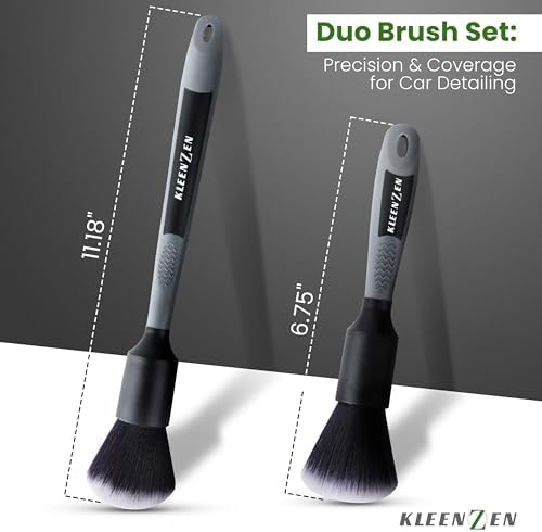Ultra Soft Car Detailing Brushes, 2 Pack - Image 3