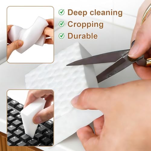 30Pcs Melamine Foam Sponge, 2X Density Magic Cleaning Eraser, Durable - Image 4