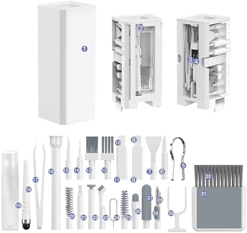 32-in-1 Electronics Cleaning Kit by DesignedforElectronics