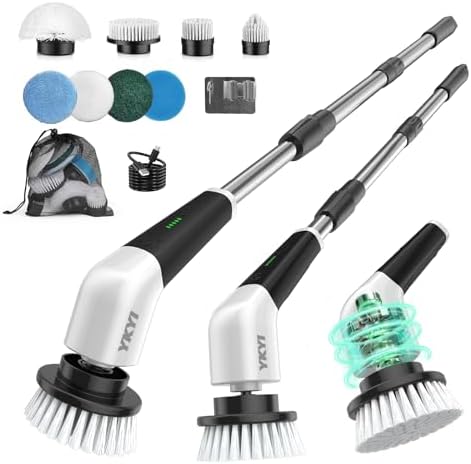 YKYI Electric Spin Scrubber, Cordless Power Cleaning Brush by YKYISmartHomeLife