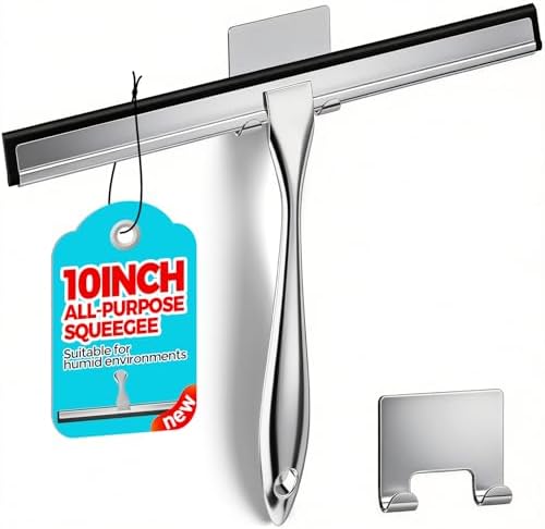 ALFLOD Shower Squeegee for Glass Doors, Tile Walls, Mirrors and Windshields by ALFLOD