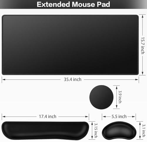 Mouse Pad Black, Mouse Pad - Image 6