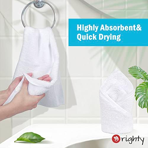 Orighty White Hand Towels Bulk, 16x28 inch - Image 5