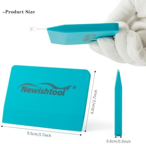 NEWISHTOOL Soft Silicone Small Squeegee - Image 6