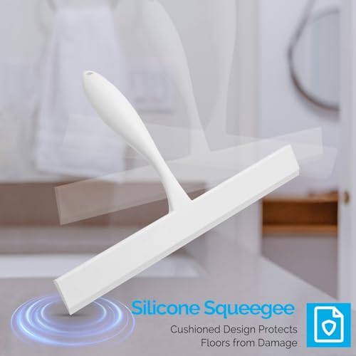 FY&XZH Never Rust Silicone Shower Squeegee - Image 4