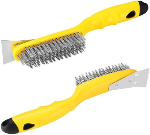 Stainless Steel Wire Brush 2 Pcs by Chanharm