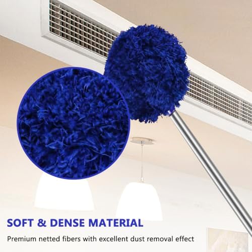Ceiling Fan Cleaner Duster Reusable Microfiber Ceiling Fan Blade Cleaner - Image 5