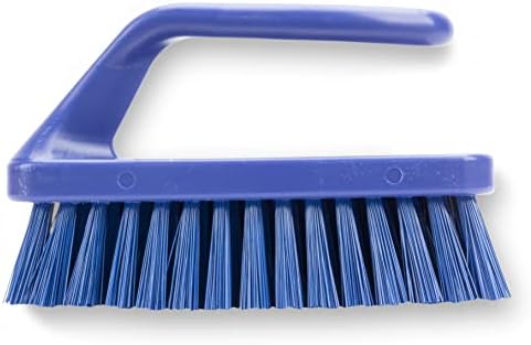 SPARTA Scrub Brush with Iron Shaped Handle and Stiff Bristles, Heavy Duty by SPARTA