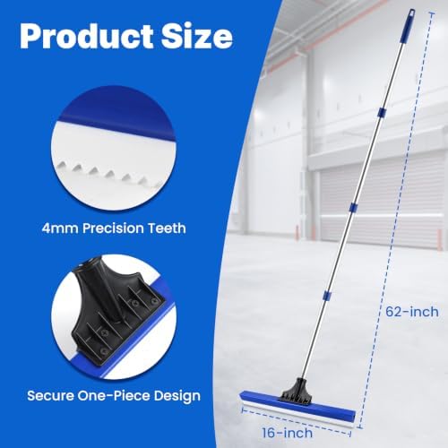 16" Notched Epoxy Floor Squeegee - Image 2