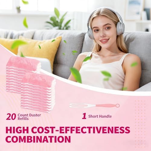 Pink Duster Refill for Swiffer Duster - Image 4