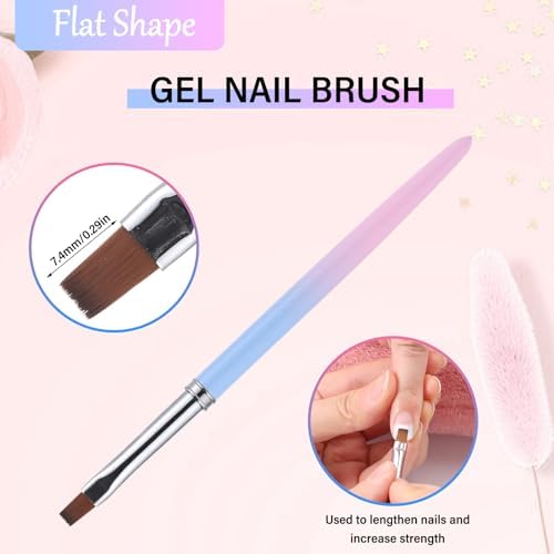 3Pcs Nail Clean Up Brushes, Nail Brushes - Image 6
