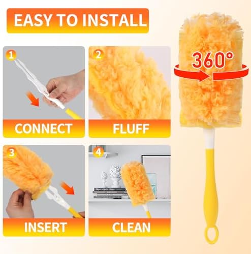 18 Count Duster Refills with 1 Firm-Grip Handle - Image 3