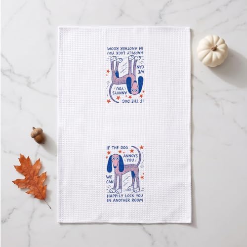 Funny Dog Kitchen Towels Kitchen Decor Accessories Hostess Gifts - Image 4