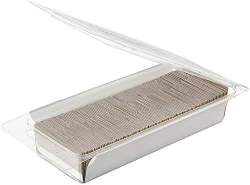 Amazon Basics Single Edge Razor Blades, High Carbon Steel, Clam Shell - Image 3